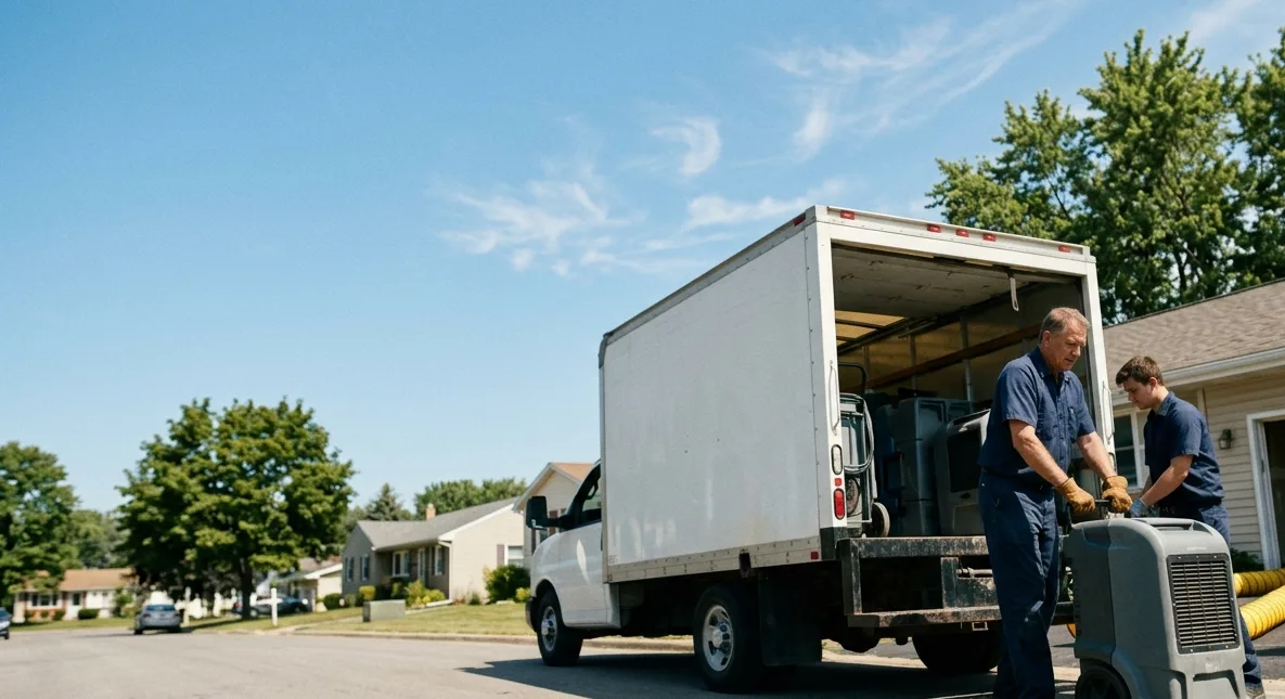Water Damage Cleanup in Deer Park, WI near me